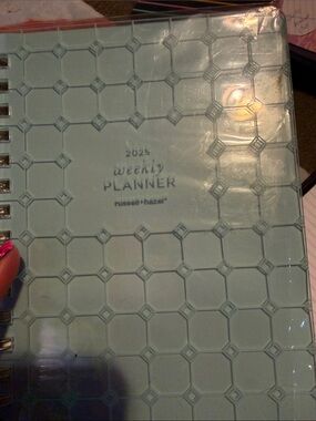Russell+Hazel Mint Green Weekly Planner